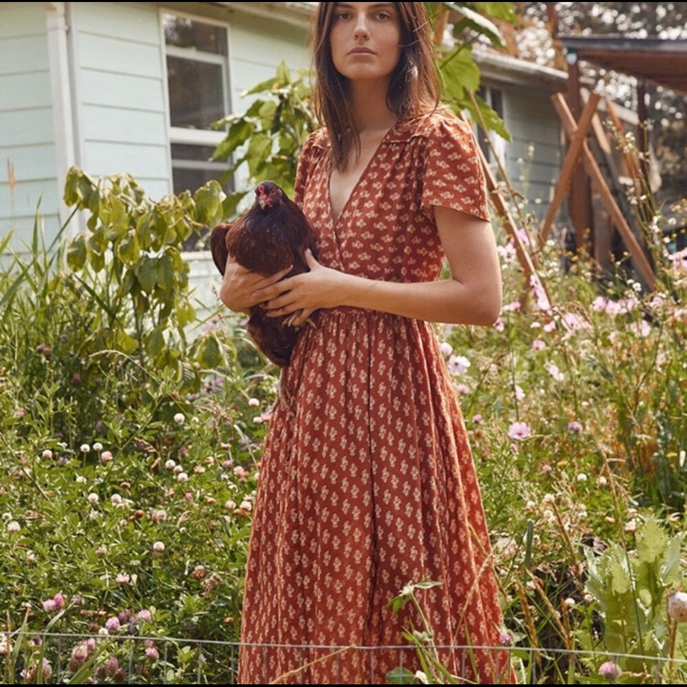 Christy Dawn Dawn Dress in Tikka Block OS
